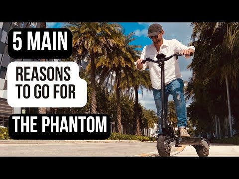 5  Main Reasons making the Apollo Phantom a Phenomenal Scooter