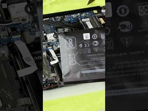 👨🏽‍💻 COLOCANDO UMA BATERIA NOVA NO SEU NOTEBOOK EP5 😎☝️#dell #notebook #bateria #shorts