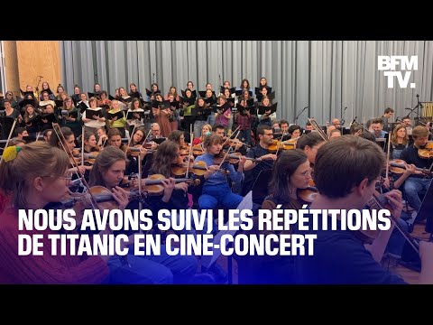 Titanic en ciné-concert: on a assisté aux répétitions, replongez dans les mythiques chansons du film