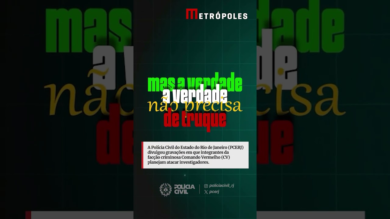 Áudios mostram integrantes do CV planejando atacar a polícia