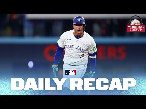 George Springers homer sends the Blue Jays to the World Series | Morning Lineup (MLB Daily Recap)