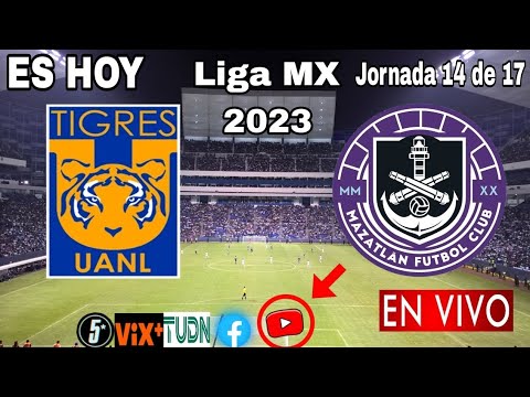 Tigres vs. Mazatlán en vivo, donde ver, a que hora juega Tigres vs. Mazatlán Liga MX 2023