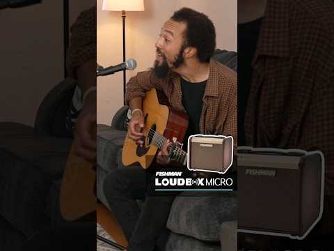 Practice is truly made perfect with the Loudbox Micro! #fishman #acousticguitar #acousticamp