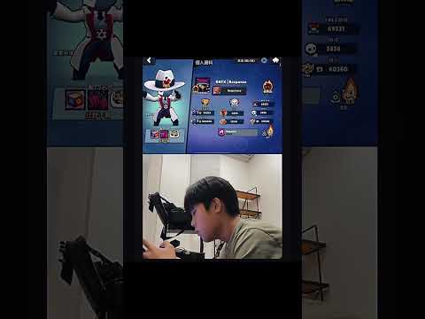 被電競選手按在地板摩擦😭（突然發現影片裡最恐怖的是我的臉） #brawlstars #荒野亂鬥