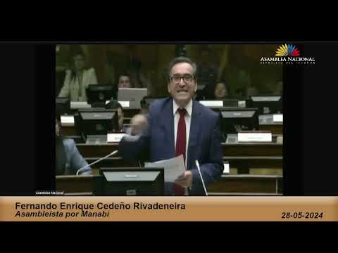 Asambleísta Fernando Cedeño - Sesión 925