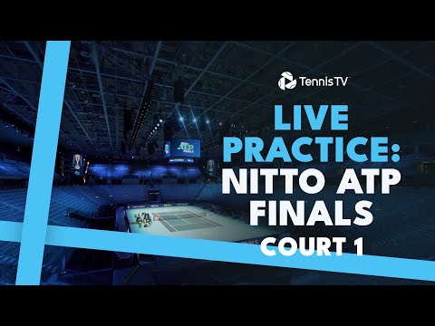 LIVE PRACTICE STREAM: Nitto ATP Finals 2024 | Court 1