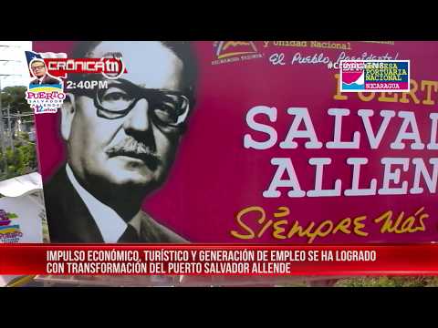 Impulso turístico y económico en 12 años del Puerto Salvador Allende - Nicaragua
