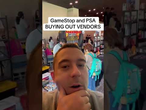 GameStop and PSA buying up slabs #greenscreen #pokemoncards #pokemon