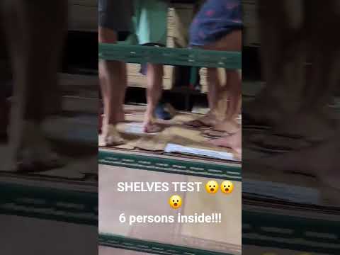 Shelves test Before Delivery #shelves #storagesolutions #storageshelves #wholesale