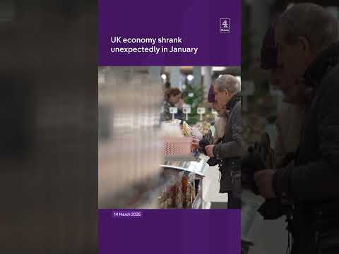 UK economy shrank in January