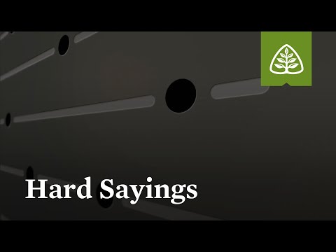 Hard Sayings: A New Book by R.C. Sproul