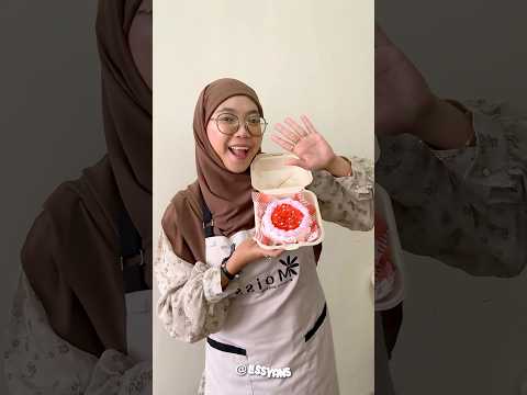 Bento cake 🍰 #baking #belajarbaking #bentocake #cake #donat #donut #bake #dessert #sweets #cooking