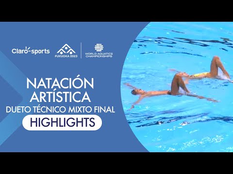 Highlights | Mundial de Natación Fukuoka 2023 | Dueto Técnico Mixto Final