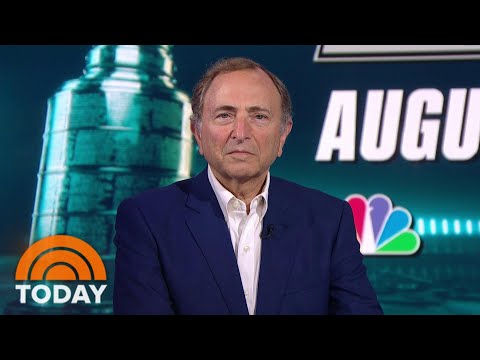 NHL Commissioner Speaks Out On Eve Of Hockey Season’s Start | TODAY