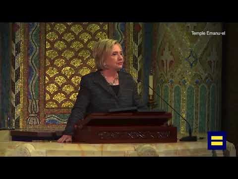 Hillary Clinton's Full Speech at Edie Windsor's Funeral