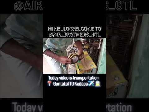 #hihello welcome to @air_brothers_loft_gtl Today video is transportation #📍 Guntakal TO Kadapa ✈️🚙🛻🚊
