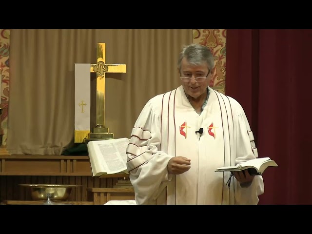 Sermon message on 10-02-2022 at MUMC.  Dr. V. Scott Harris speaking.  Sticking Your Toe into a Sea of Joy - Psalm 16:1-11