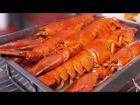 랍스터 1마리 통째로 들어간 해물찜? 20년차 셰프의 특별한 레시피 / Amazing! braised spicy lobster seafood - Korean street food