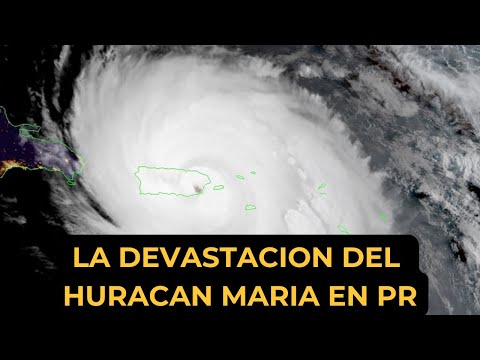 LA DEVASTACION DEL HURACAN MARIA EN PUERTO RICO