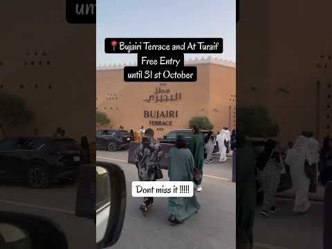 Dont miss it!!!!free entry !!!!!at turaif and bujairi terrace till 31st october#diriyah #explore