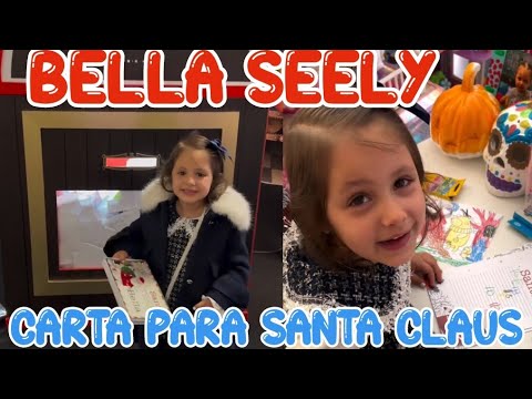 Marlene Favela graba la tierna carta para Santa Claus.