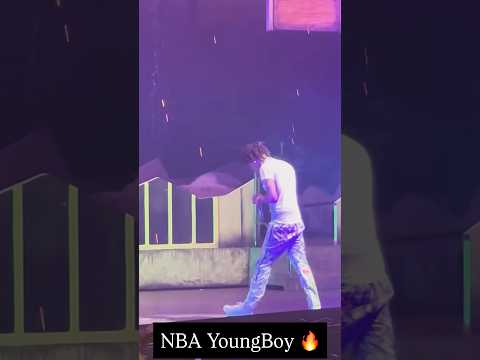 NBA YoungBoy Hair Catches On Fire