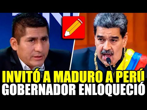 ¡Enloqueció! Gobernador invita al dictador Maduro para el bicentenario de la batalla de Junín