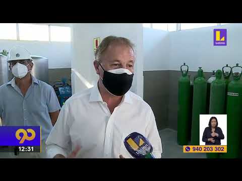 ? Municipalidad de Lima inaugura planta de oxígeno en San Juan de Lurigancho | Latina Noticias
