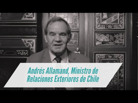 Andrés Allamand, Ministro de Relaciones Exteriores de Chile