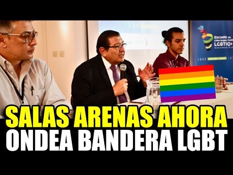 Salas Arenas ahora ondea la bandera de grupo LGBT y busca la inclusión en el JNE