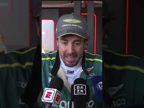 Fernando Alonso ? Teníamos ritmo, que es lo importante #BritishDAZNF1