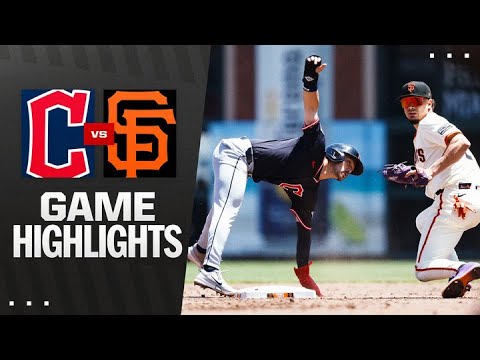 Guardians vs. Giants Game Highlights (6/19/25) | MLB Highlights