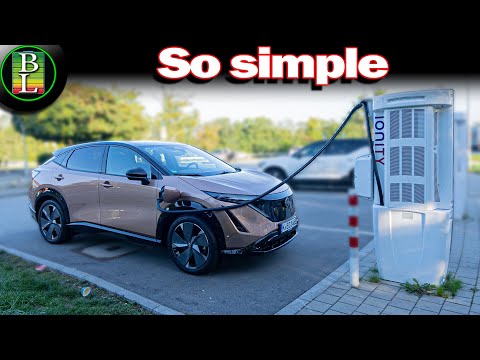 Nissan Ariya 87kWh - The simplest charging curve ever