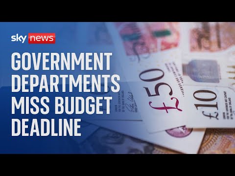 Budget turmoil as several government departments fail to agree spending decisions by deadline