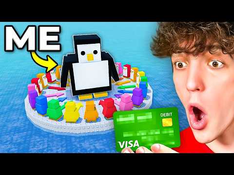 Spending ROBUX To Troll YouTubers In ROBLOX KNOCKOUT!!
