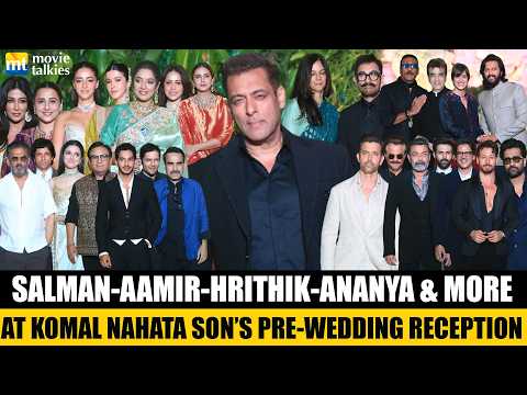 Salman Khan, Aamir with GF Gauri, Hrithik, Vicky, Riteish-Genelia, Ananya & more Pre-wedding bash