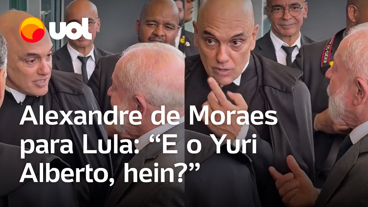 Alexandre de Moraes para Lula E o Yuri Alberto hein veja vídeo