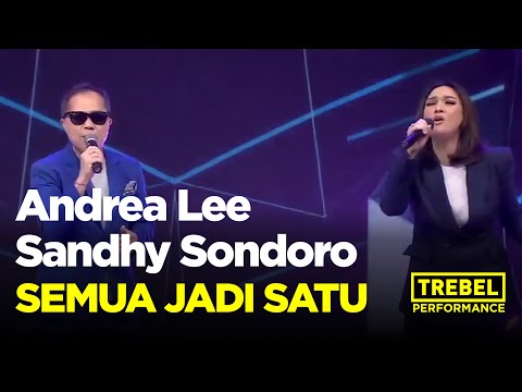 Angela Lee & Sandhy Sondoro Nyanyi Semua Jadi Satu LIVE! | TREBEL Performance
