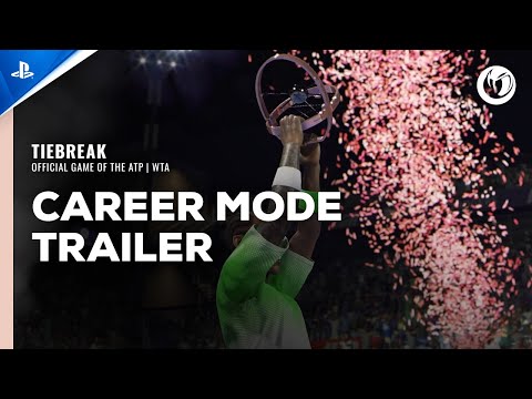 Tiebreak: Official game of the ATP and WTA - Career Mode Trailer | PS5 & PS4 Games