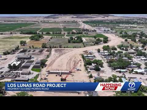 Los Lunas road project aims to ease traffic, improve emergency response
