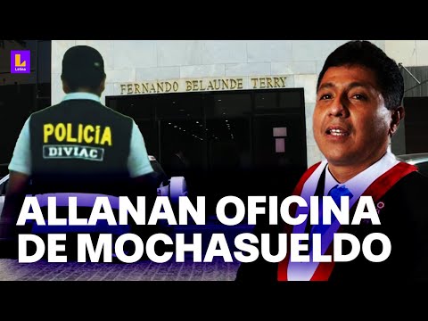 Fiscalía en oficina de congresista Raúl Doroteo: Allanan sus oficinas por caso 'mochasueldos'