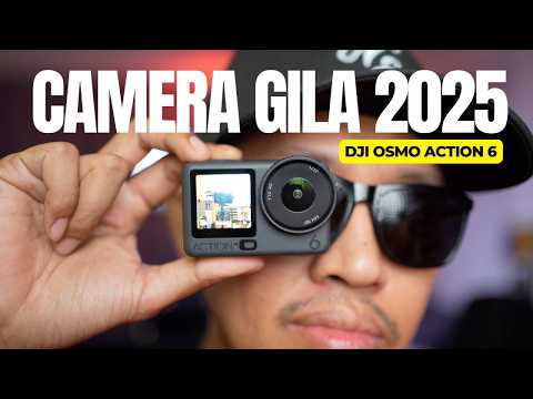 What? Square Sensor kat Action cam?? - Osmo Action 6 Full Review (Malaysia 🇲🇾)