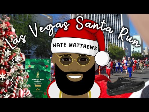 🎅🏾 LV Santa Run 🏃🏽‍♂️ | DIY Christmas Tree Wall 🎄 | Brooks Ghost Max 3 👟 | Coffee Advent Calendar ☕