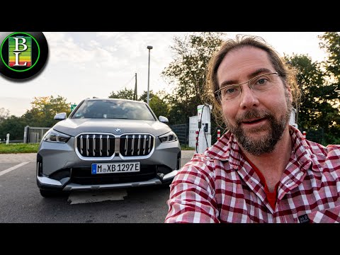 BMW iX1 xDrive 30 - 110 km/h range test