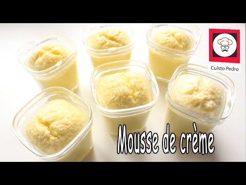 Mousse de crème recette Thermomix TM5