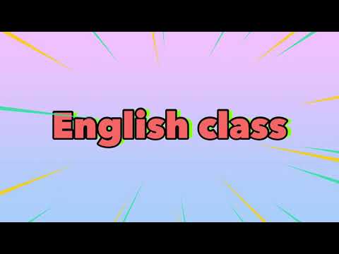 ภาษาอังกฤษป.1ฝึกพูดแนะนำตนเอง