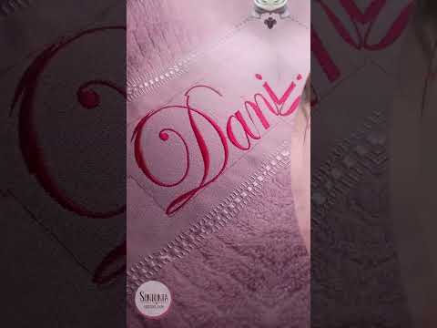 Bordado em Toalha de Banho / Brother BP3700