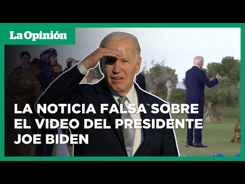 ¿Biden fue visto “desorientado” durante un evento del G7? | La Opinión