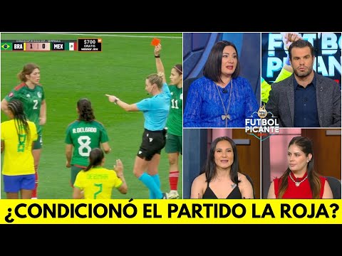 MÉXICO FUE ELIMINADO por BRASIL en COPA ORO FEMENINA, pero ¿influyó el arbitraje? | Futbol Picante