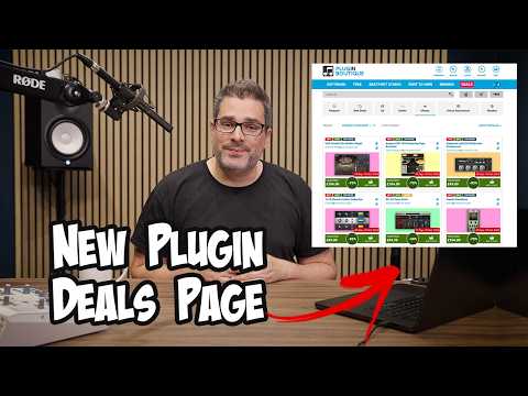 New Plugin Deals Page on Plugin Boutique